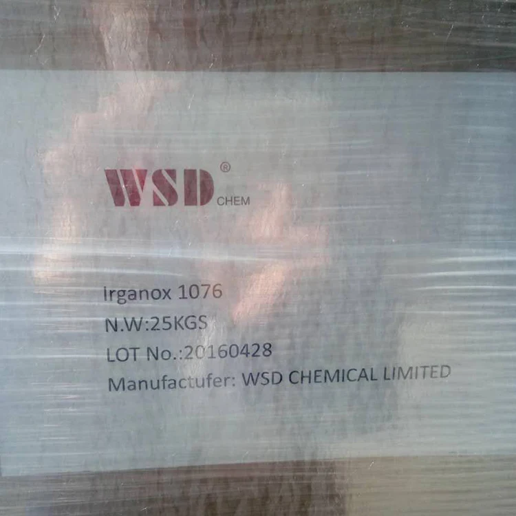 Antioxidant 1076 used for plastics, rubber, and petroleum products