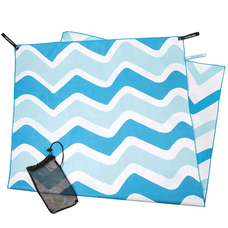 Super Absorbent Quick Drying Microfiber Towel for Swimming Beach Sports Travel