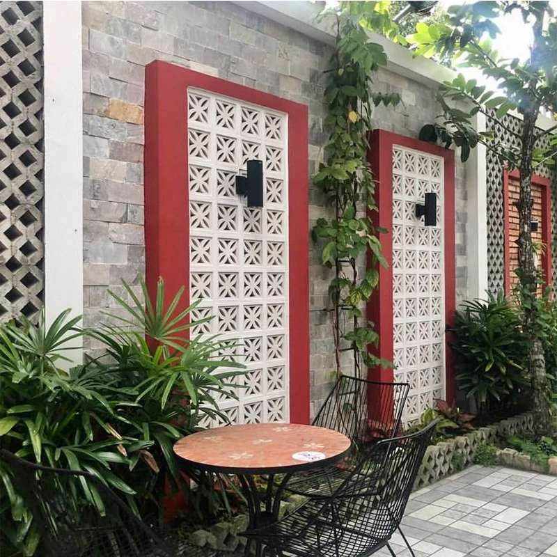 Premium Quality Concrete Cement Breeze Block Wall Great Material Cement Tile Design Concrete Brick