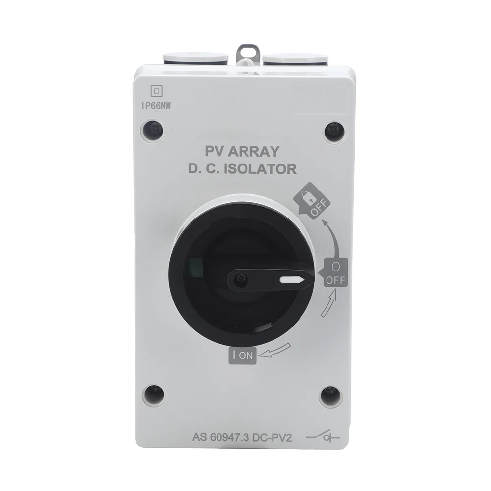 MOREDAY Disconnect Switch DC Isolator PV String Protection 1200V DC TUV CE SAA MDIS-40 1000DC -1500DC 5YEARS AS60947.3-2018 1000