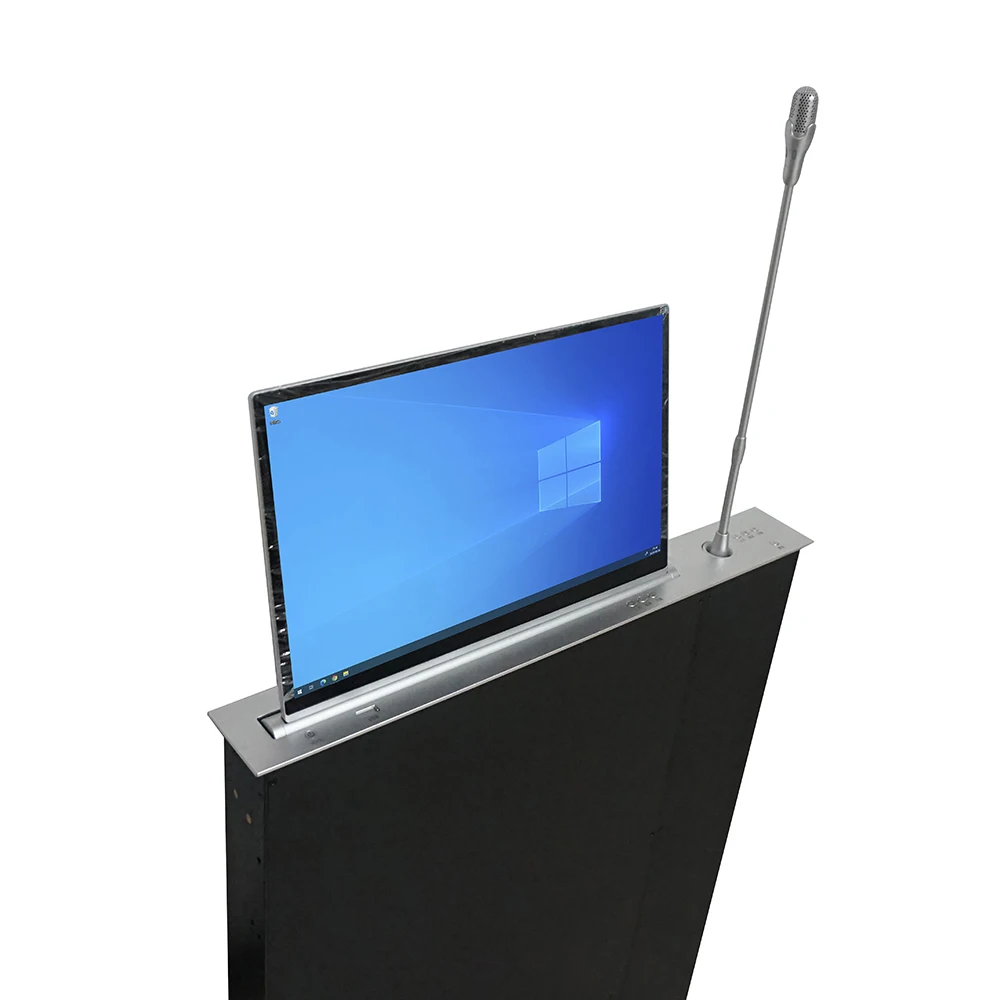 Intelligent lifter HD display Multifunctional conference system 15.6-inch lifter