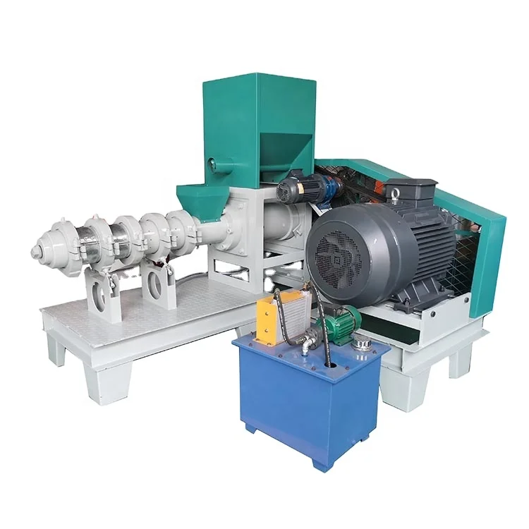 Energy saving high productivity full fat soybean soya bean extruder machine