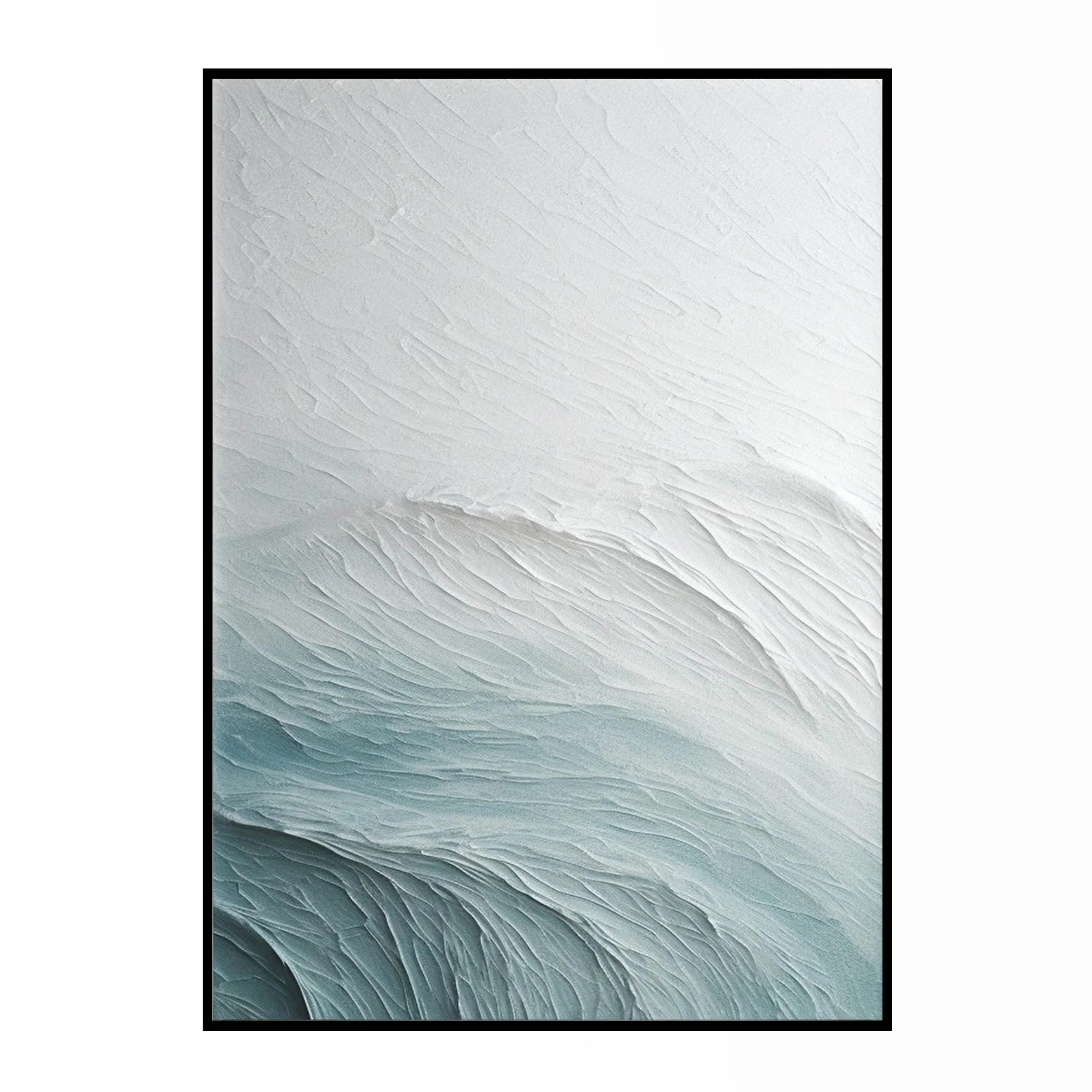 Darling DRZ112 Handmade Geometric Texture 3D Abstract Oil Painting Modern Canvas Arts Decorative Paintings Wall Decor