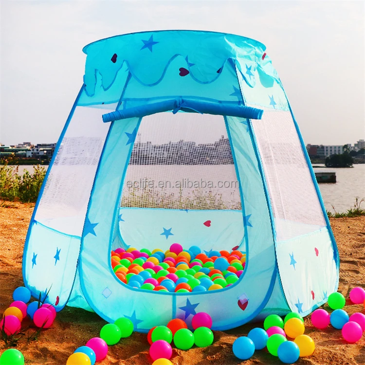 Girl Easy Pop Up Foldable Tent Kids Castle Play Tent for Children Indoor and Outdoor Games