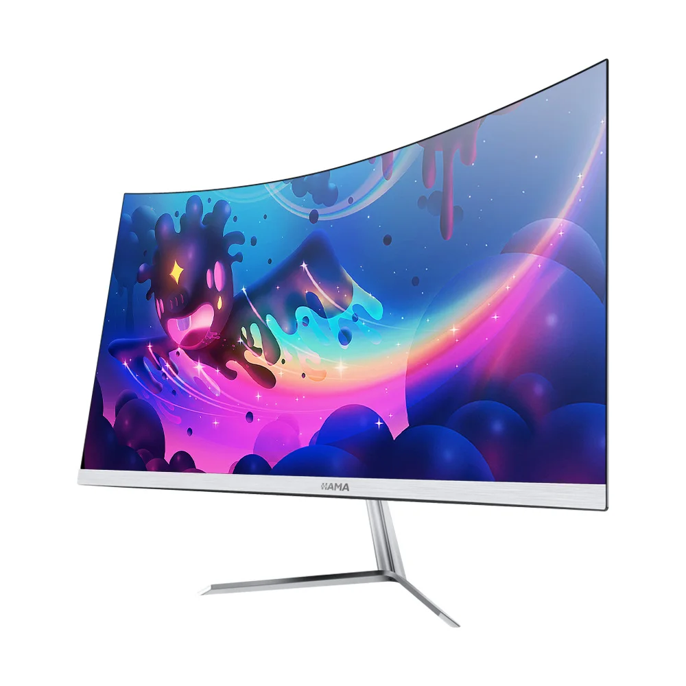  Лидер продаж настольный ПК 24 дюйма/27 дюймов изогнутый HD все в