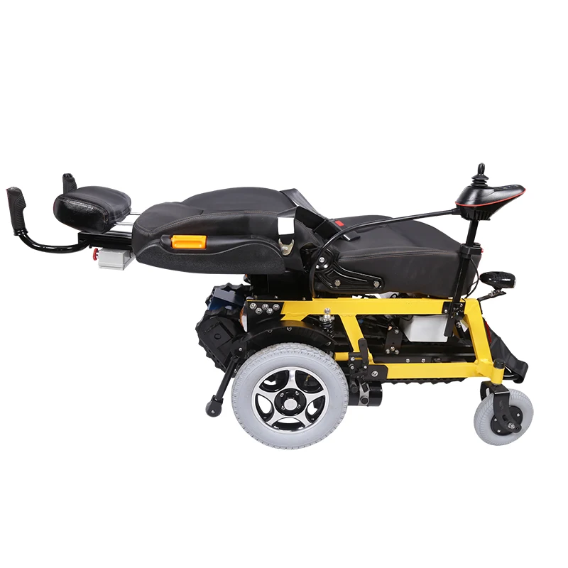 Electric motorized automatic stairs climbing wheelchair for the handicapped and old