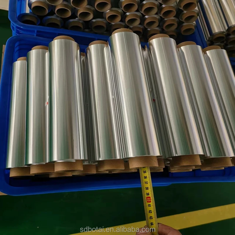 Soft Aluminium Foil Rolls Food Packaging Blister Pack Tin Foil Catering Aluminum Baking Paper