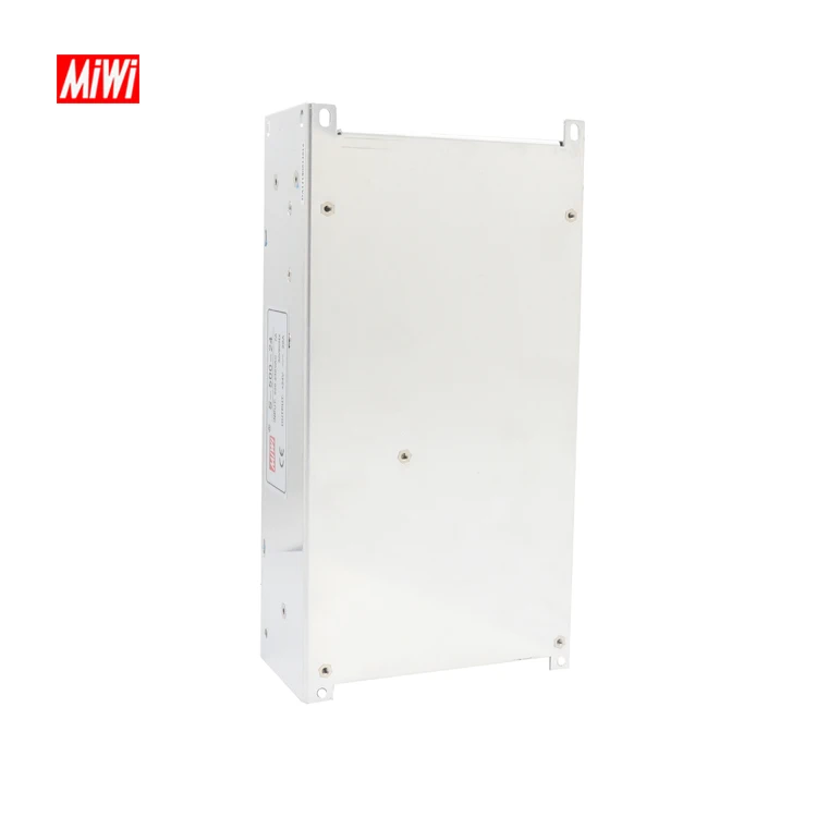 MiWi S-500-24 High quality 220V AC to DC 24V 20A 500w power supply 24vdc