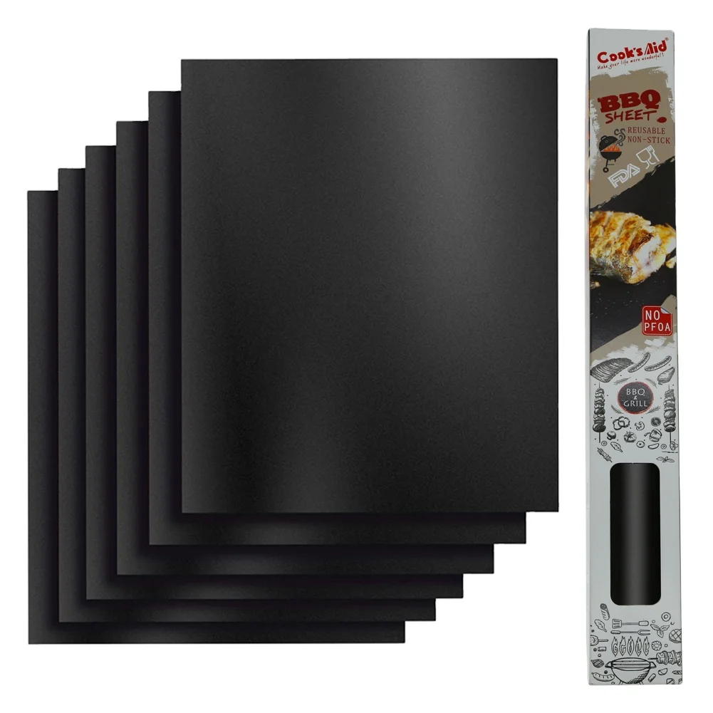 
Wholesale Heavy Duty Non-stick BBQ Grill Mat Oven Liner 