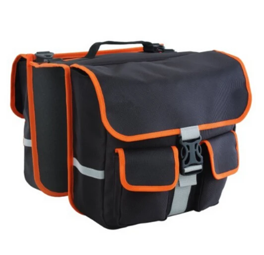 Wholesale Cheap Black Bicycle Pannier Bag bicycle travel bag