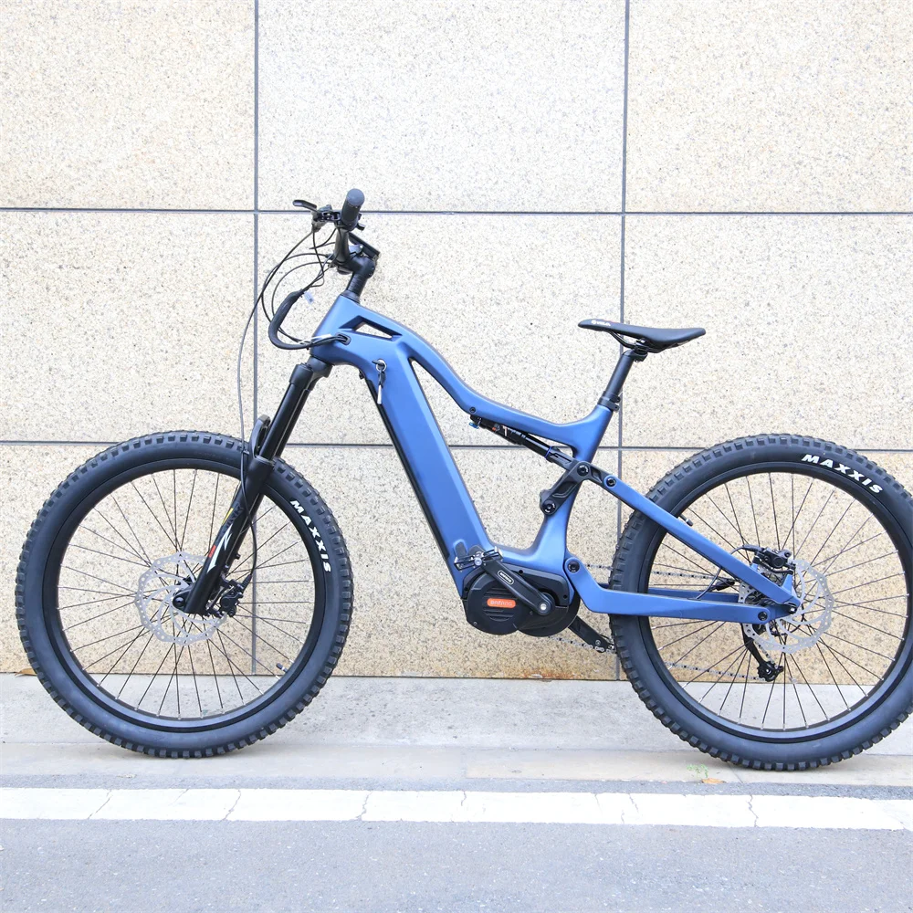 Велосипед mtb с полной подвеской bafang m620 29 дюймов 48 В средний приводной двигатель для электровелосипеда из углеродного волокна рама T700 электрический горный электровелосипед