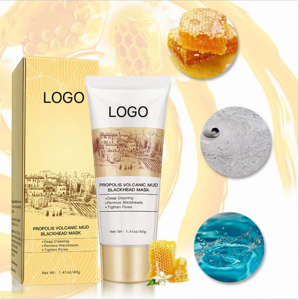 Explosive volcanic mud   facial mask beauty  photon silicone facial mask  brush facial mask  Blackhead removal