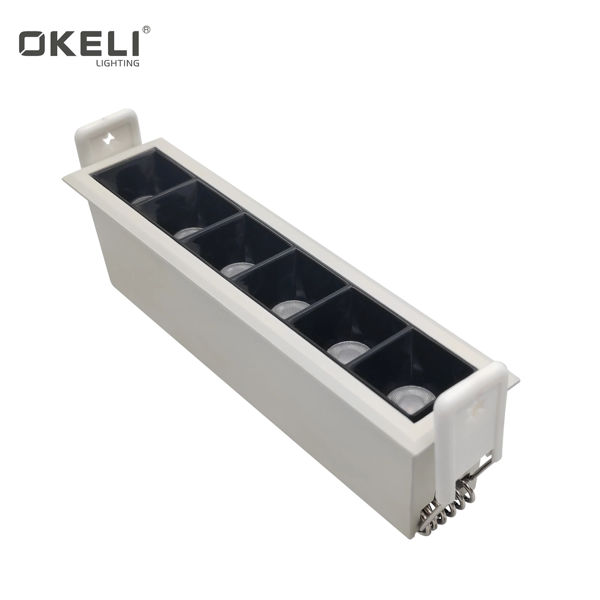 OKELI Wholesale Price 5W 10W Office Hotel Ceiling Recessed SMD Led Linear Light