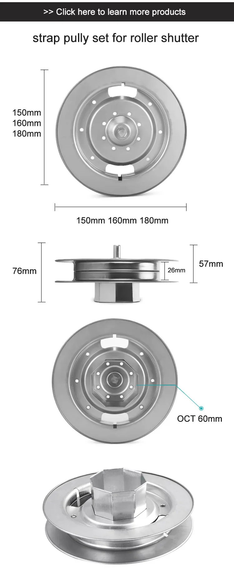 Алюминиевые роликовые затворы раздвижные двери и оконные