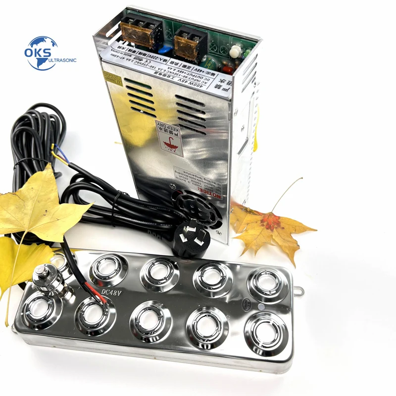 250W Waterproof Ultrasonic Mist Maker Ultrasonic Mist Fogger Humidifier For Fresh Vegetables