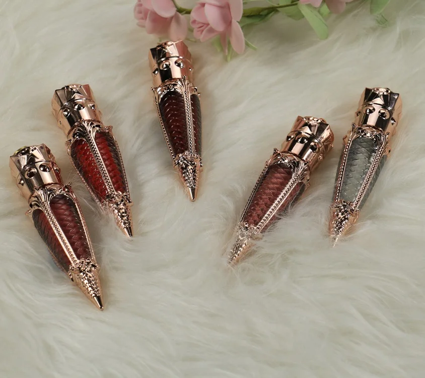 High Inquiry Rose Gold Wand Vegan Clear Lipgloss Wholesale Waterproof Private Label Lipstick Clear Lip Gloss