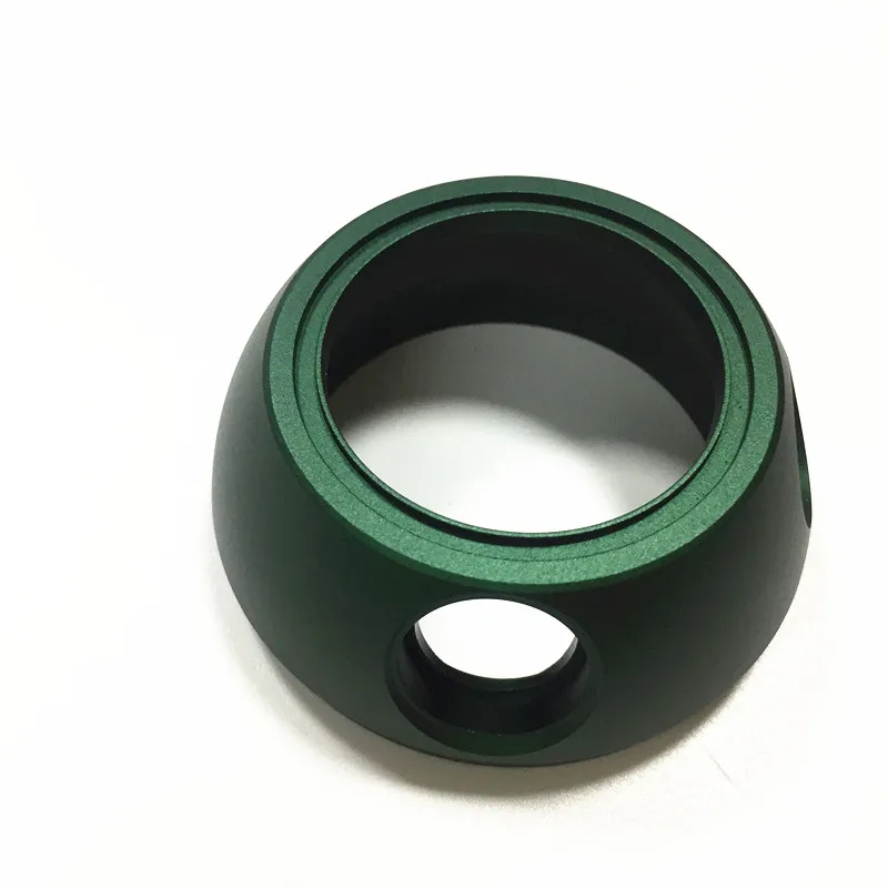 ruiqi industry supply aluminium hookah cover cnc lathe turning 4axis machining for shisha hookah