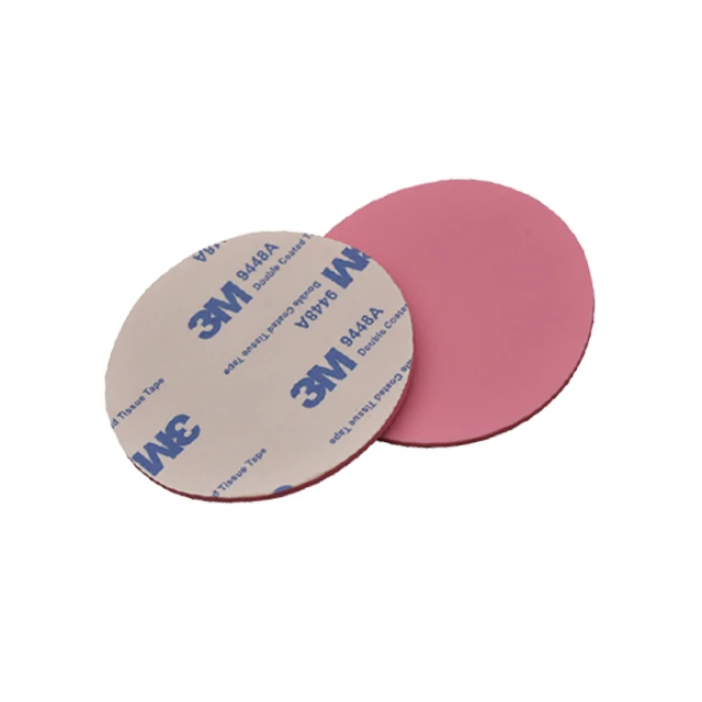 Custom Size Durable Double Sided Sticky Pads Silicone Square Round Adhesive Foam Pads Mounting Pads