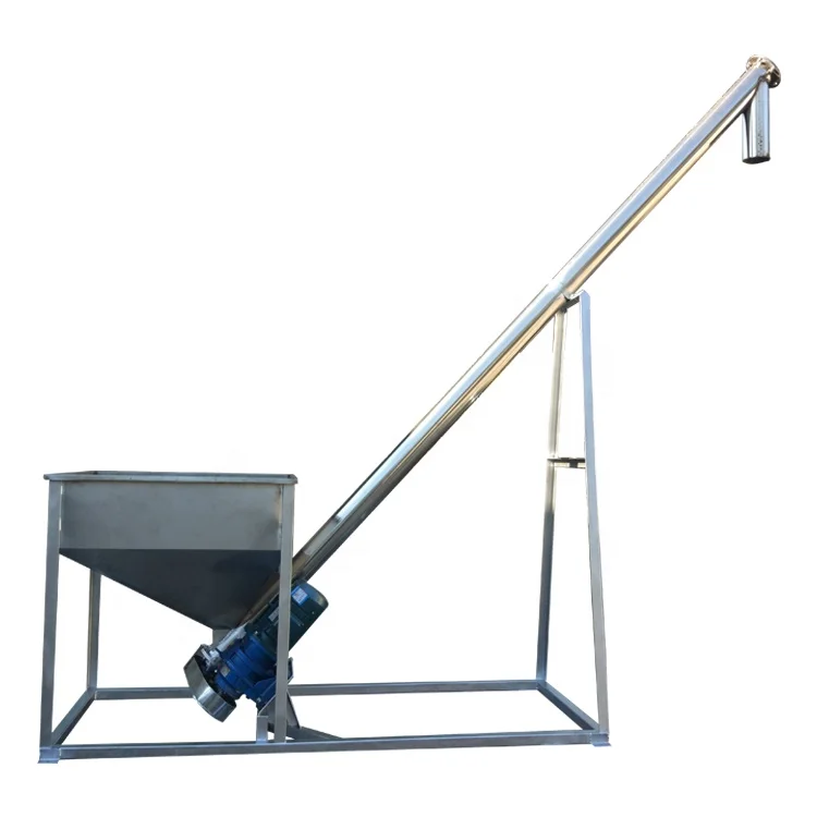Made in China Screw Conveyor/auger Feeding Machine Urea fertilizer plastic conveyor