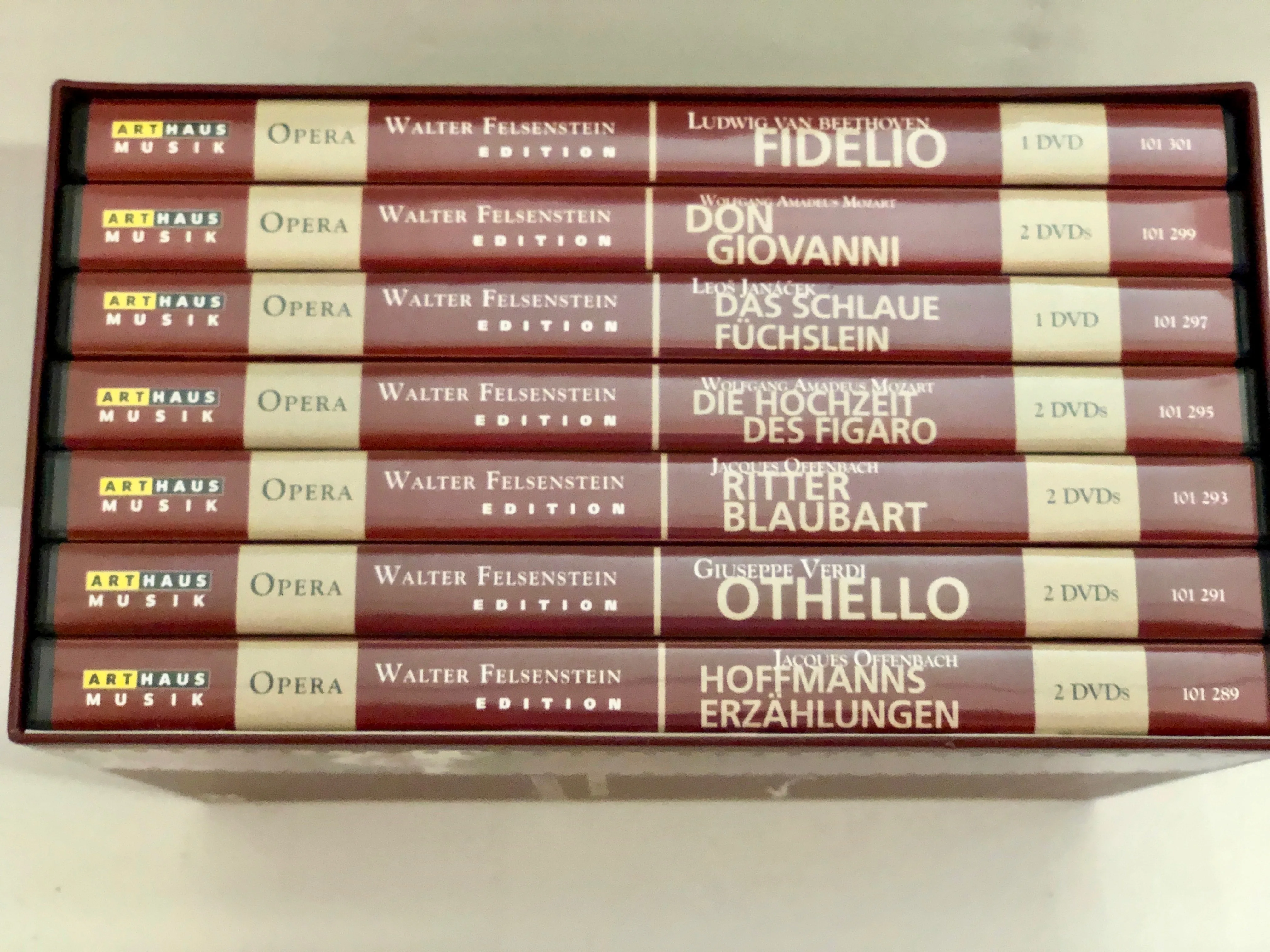 Best Quality Walter Felsenstein Edition (Performances From the Komische Oper in Berlin of Seven operas) Bro No. 172062