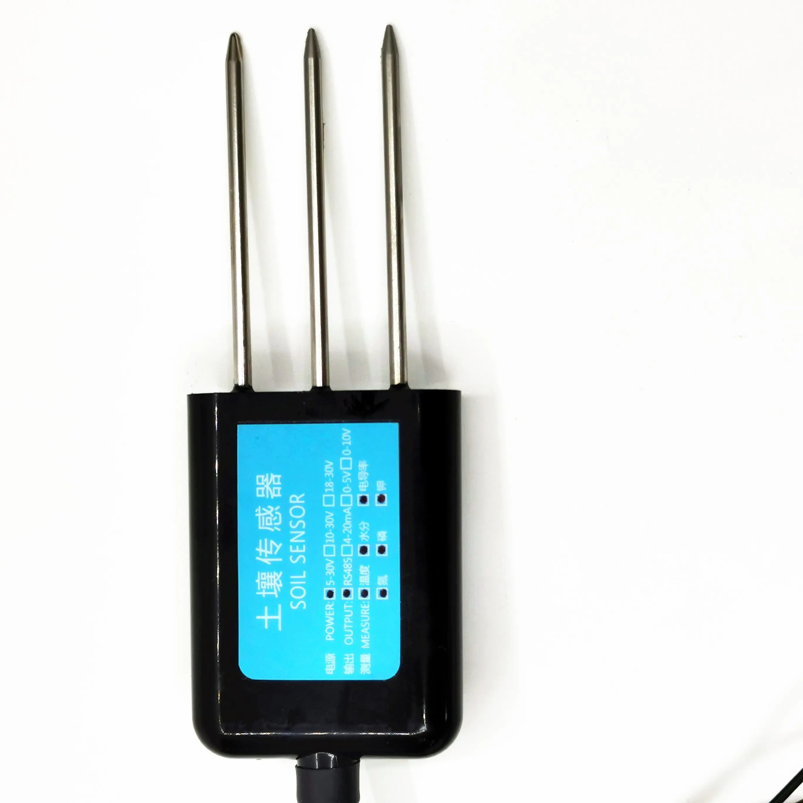  7 в 1 онлайн мониторинг регистратор LORA LORAWAN RS485 температура влажности почвы EC солености NPK