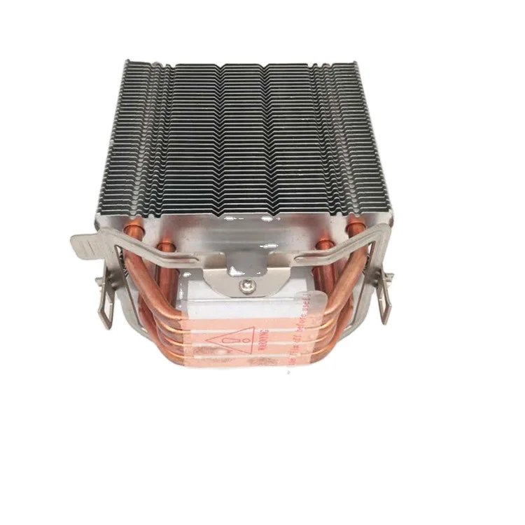 OEM Copper Pipe Aluminum Stacked Fin  heat pipe heatsink  For Computer Cooling