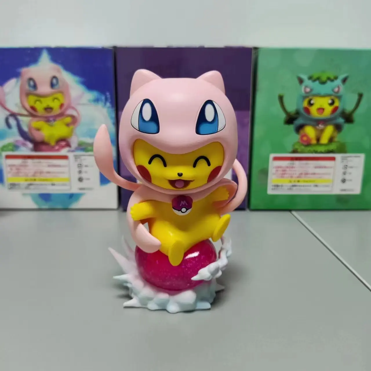 Zealed Actione New Japanese Anime Monster For Poke-Mon Kids Toys Deformation Pokemoned Figure Figuras Action Collect Ornaments