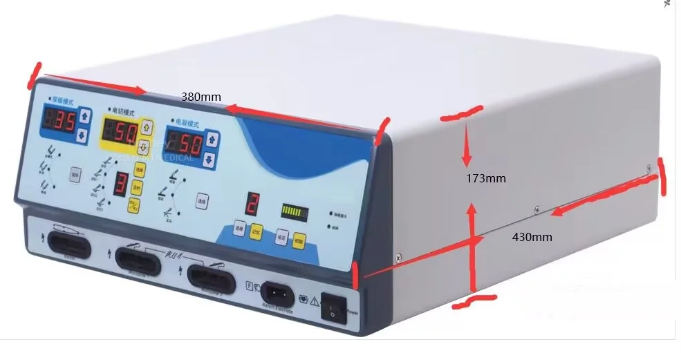 MT Good Price Surgical Instrument Sets High Frequency Bipolar High Electrosurgical Unit Electro Surgical Cautery Generator