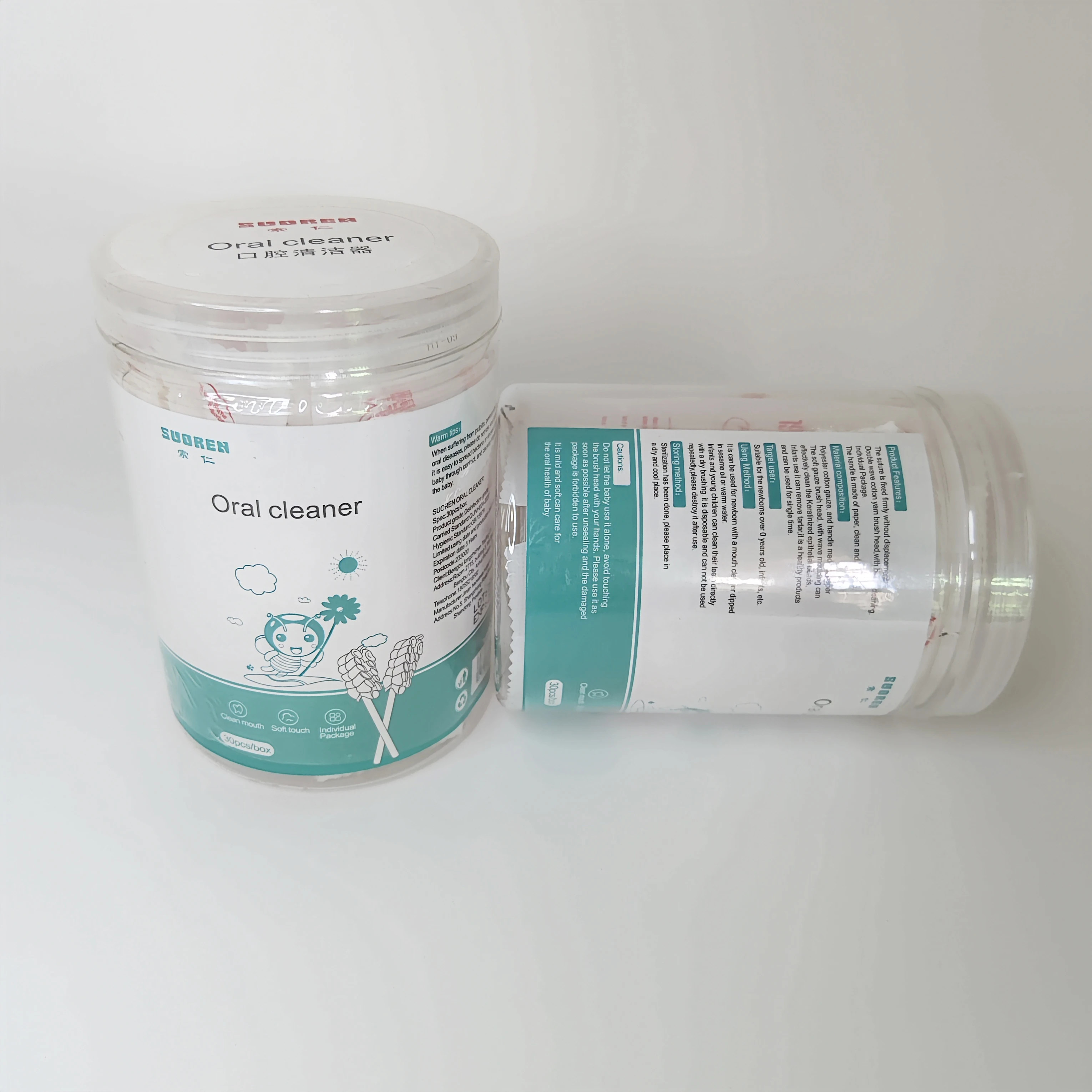 Baby Tongue Cleaner,Disposable Baby Mouth Cleaner, Soft Gauze Toohthbrush Newborn Oral Cleaning Stick Dental Care