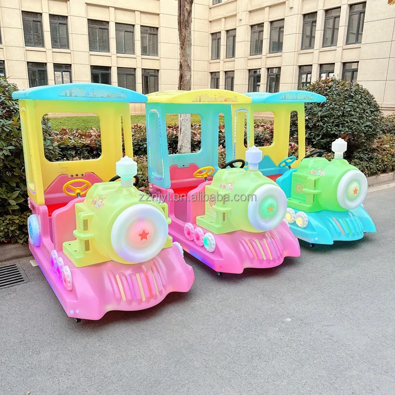 China manufacturer new design christmas gift toy train amusement place suitable for children simulated racing wholesale