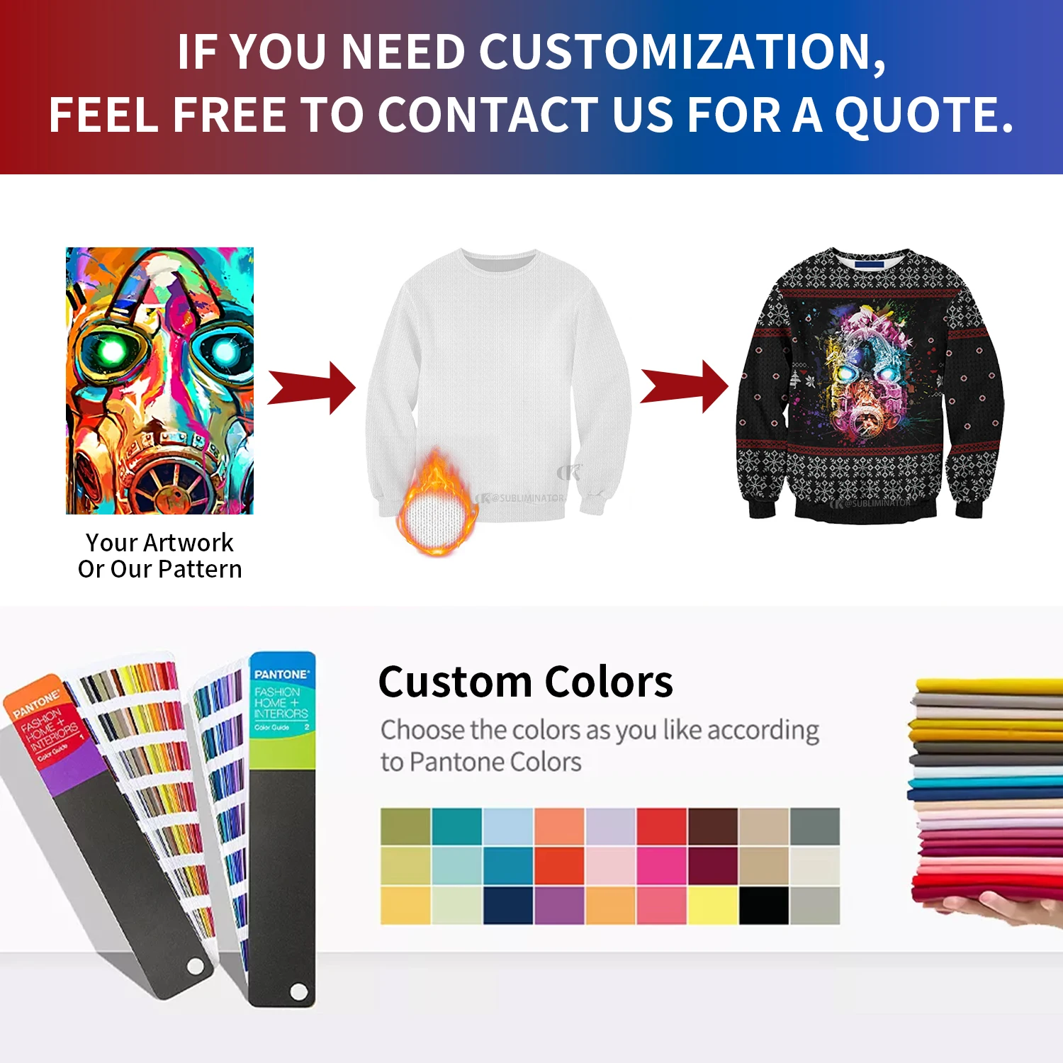 2022 wholesale Custom Jacquard Couple Ugly Christmas Sweater Family Green Sweater Woman Christmas Jumper TWS1002