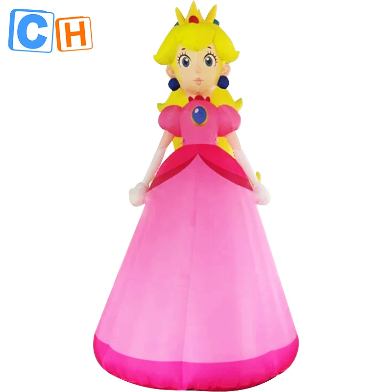 CH advertising inflatable light princess,inflatable cartoon costume for advertising