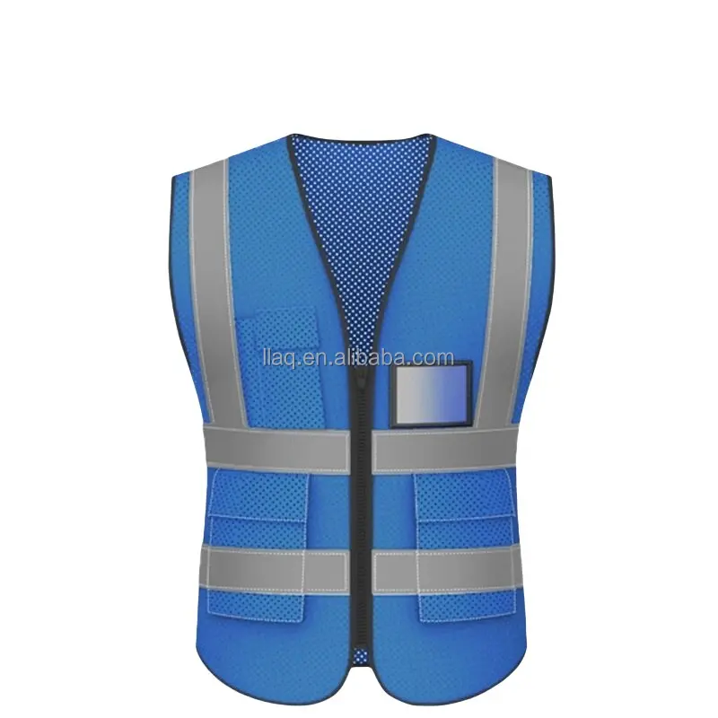 Xinliangli wholesale china shop veste femme couleur orangereflective vests reflective black safety vest
