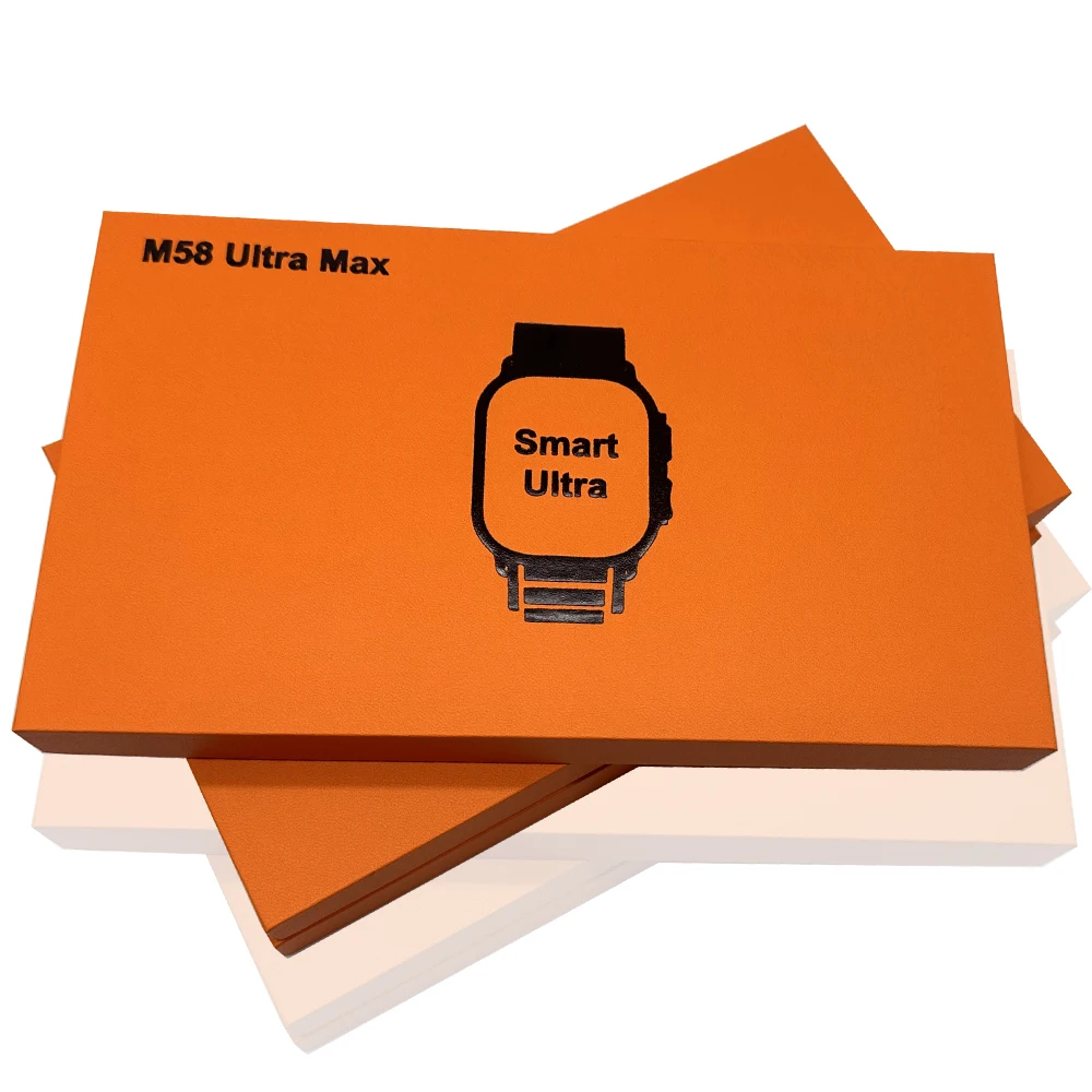 2023 Top Sale M58 Ultra max 2.01 Inch Full Touch Screen Smart Watch Serie 9 Reloj Inteligente Wireless Charging Smartwatch HK8