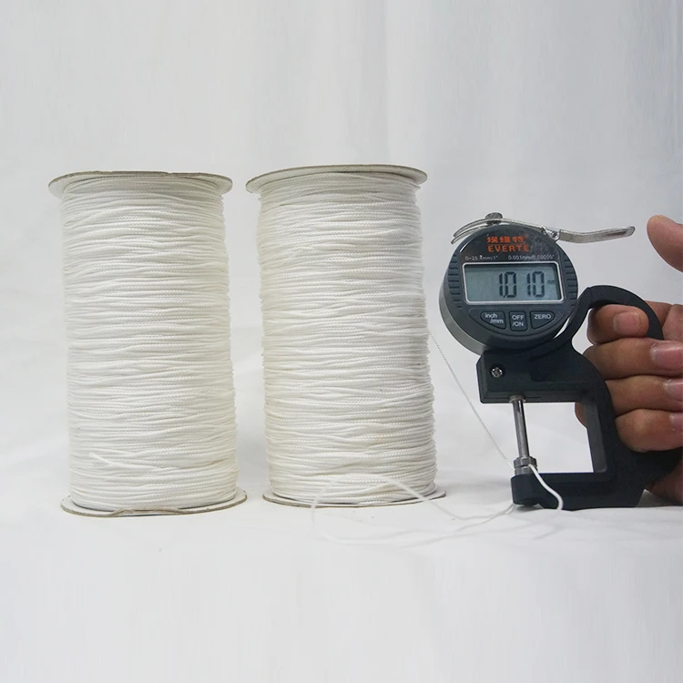 Оптовая продажа, высококачественный белый полиэфирный плетеный шнур для строительства