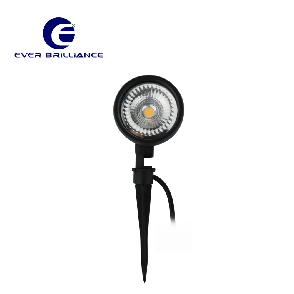 Aluminum outdoor landscape grass tree light RGB IP65 garden spike light for resorts