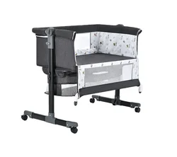 2023 Crib Baby Bed Cradle Multifunctional Mobile Foldable Baby Beds for New born