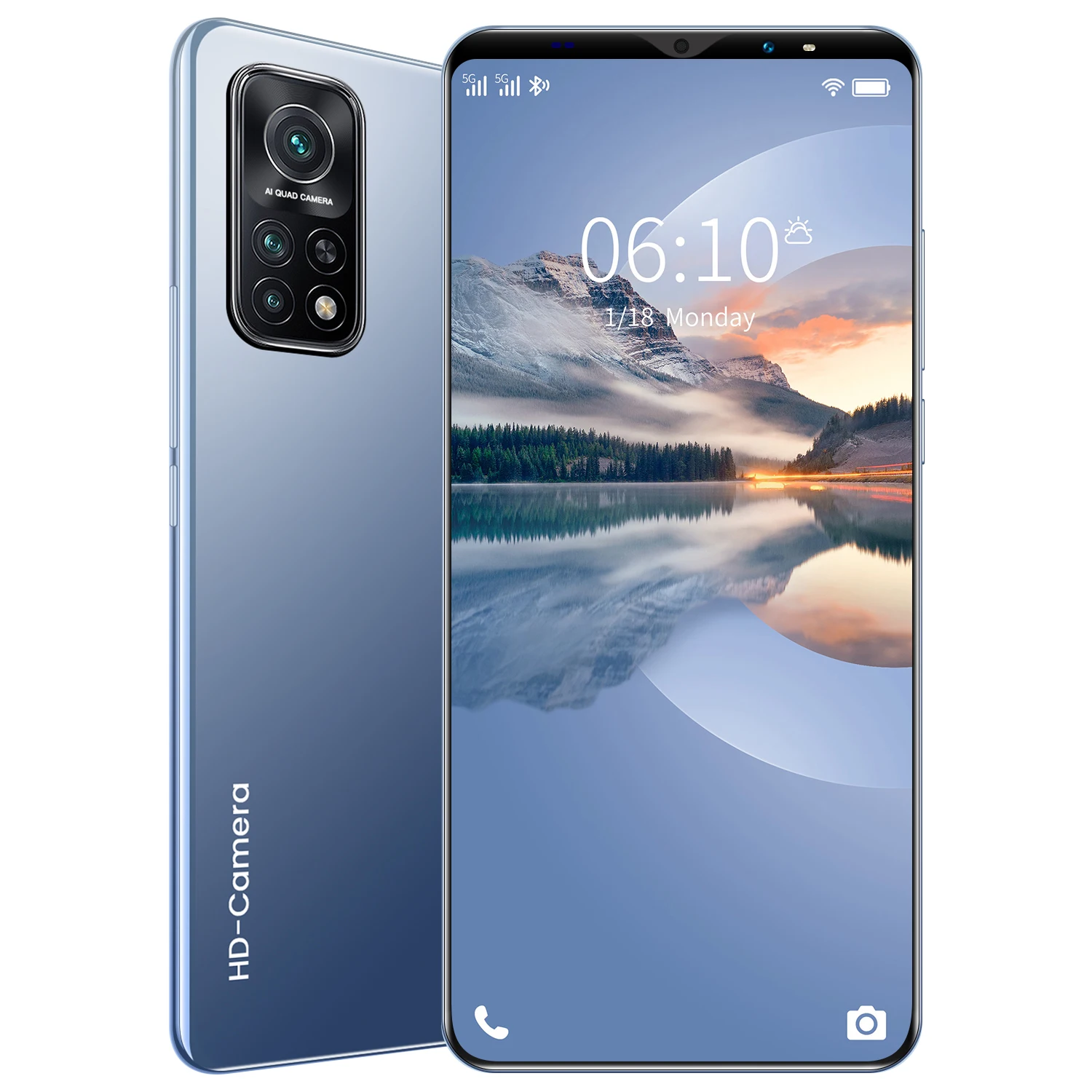 2021 hot selling smartphone free shipping android phone M10T mobile phone 5.8 Inch telephones 4G