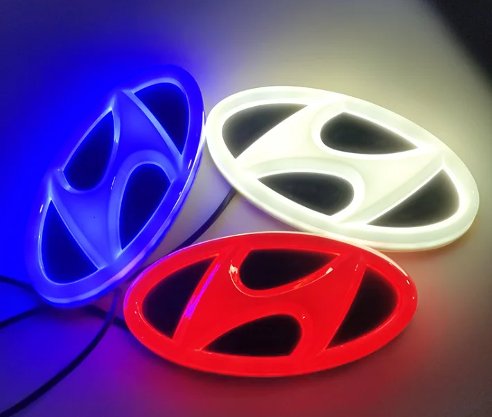 High quality LED car signage customized front and rear universal lighting suitable for Lexus