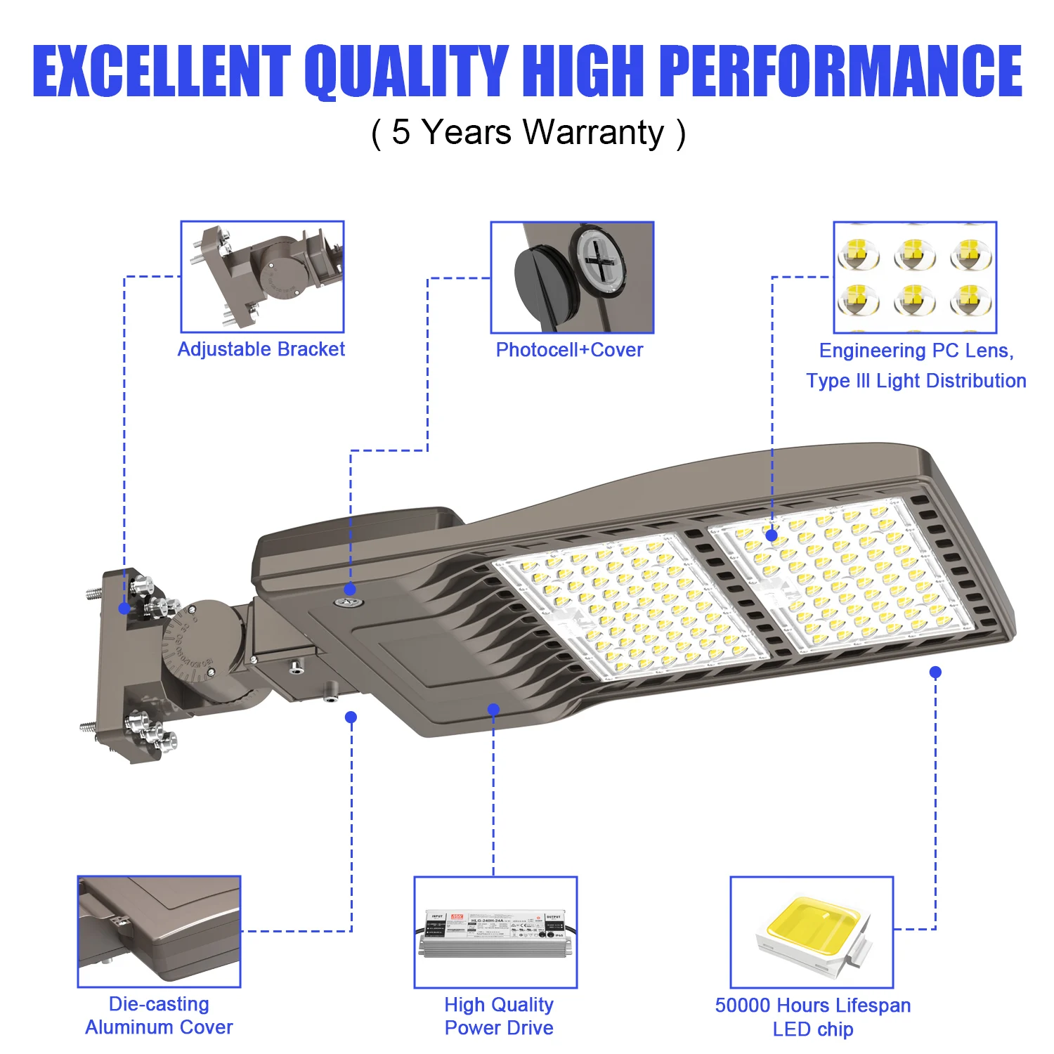 Уличные фонари 100W - 400W IP65 уличные светильники осветительные приборы для установки на столб