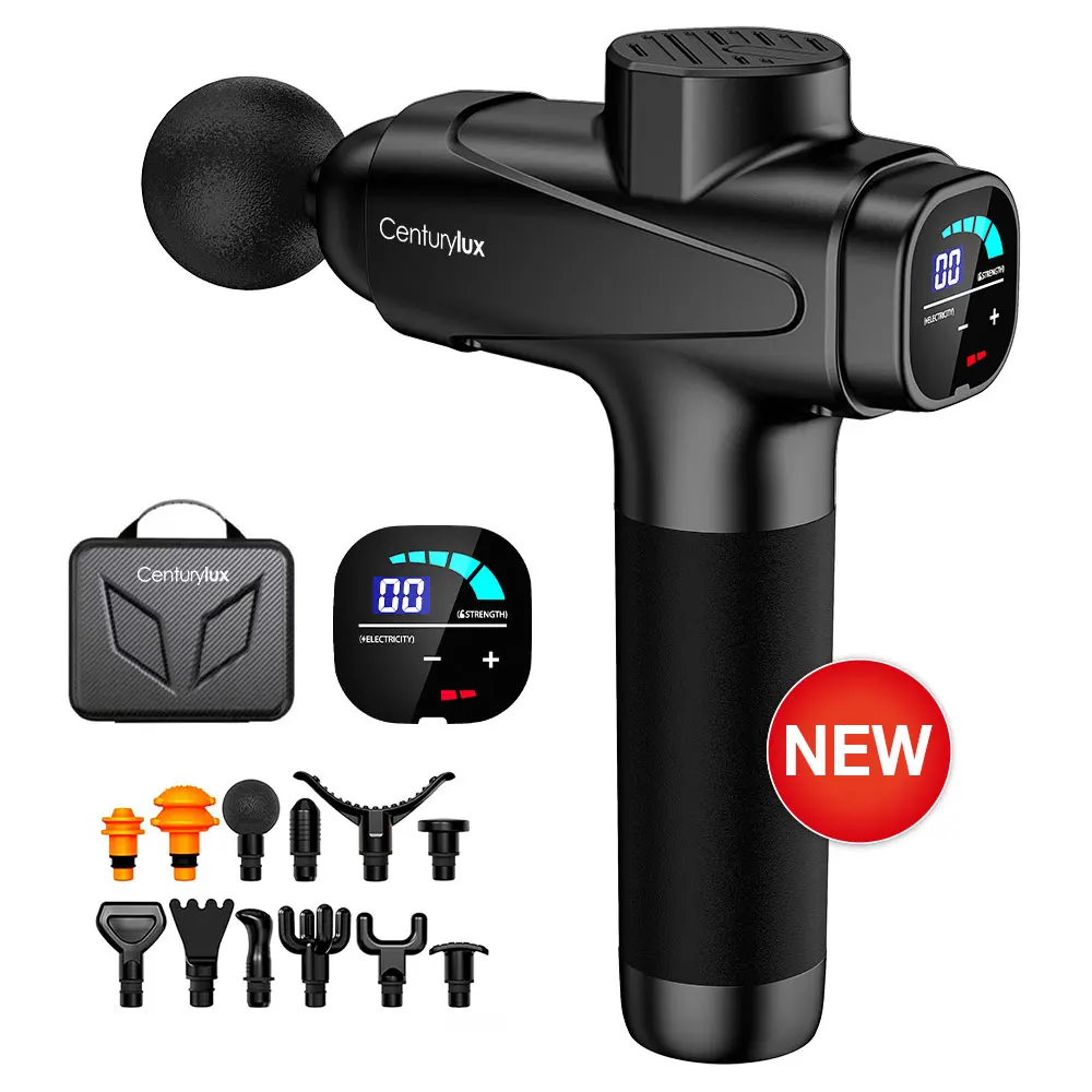 M0541 2024 New Arrival High Qualified Fast Shipping Amplitude portable mini massage gun with 10 speeds and type-C Manufacturer