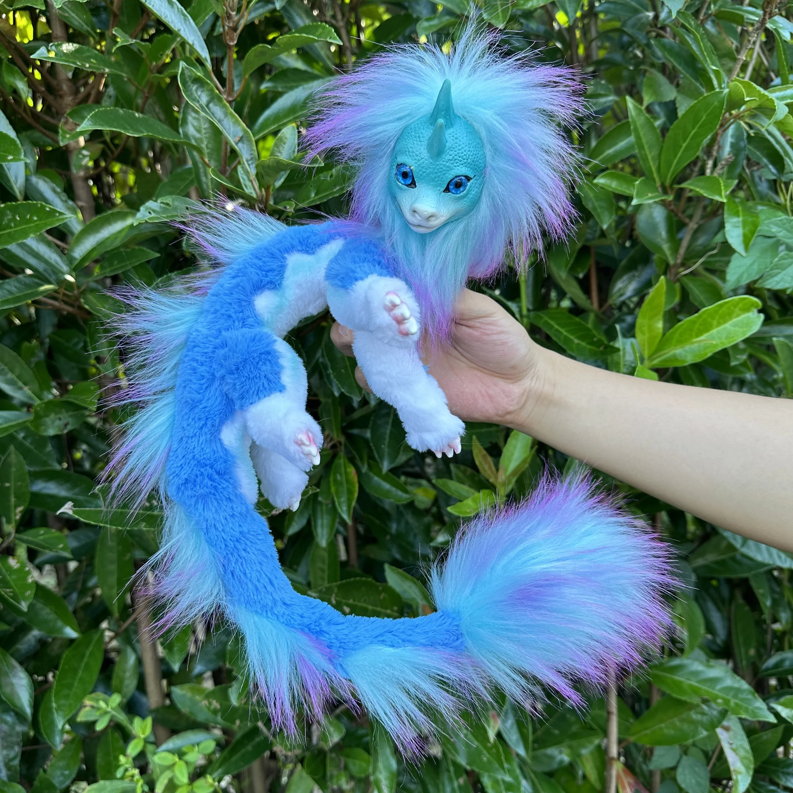 Hot Sale 60cm Blue Dragon Animals Doll Action Figures Dragon Stuffed Animal Plush Toys for girls