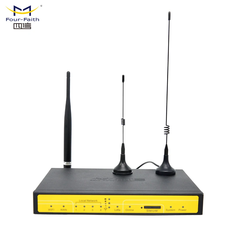  F8936-L беспроводной G/4G WIFI LoRa шлюз с 1 WAN 4 LAN и RS232 M2M промышленное сетевое