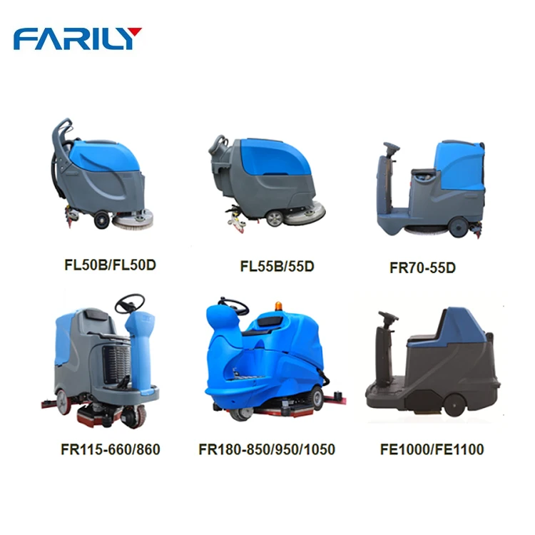 FR180 ride on floor scrubber machine industrial floor scrubber for sale