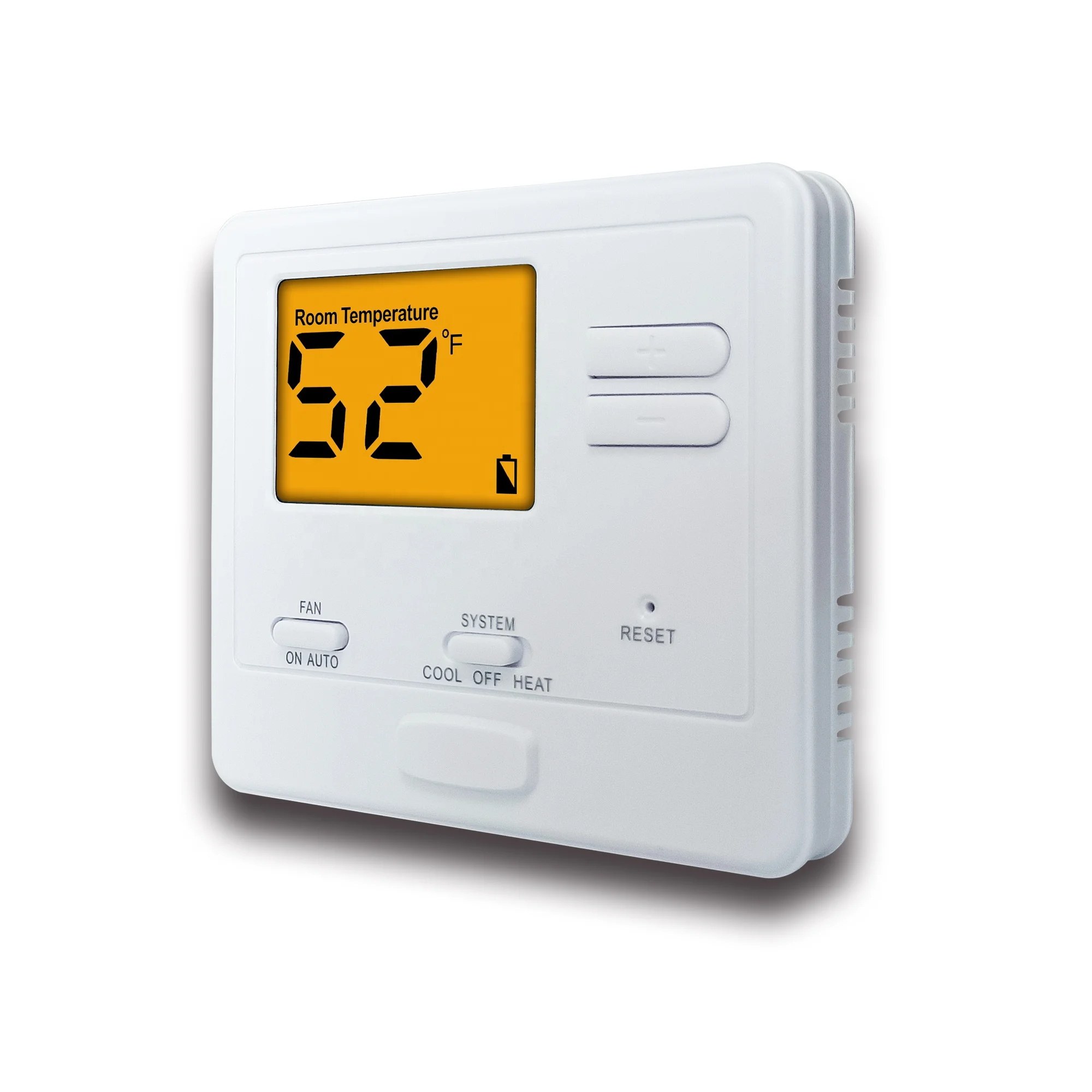 LCD FCU Manual Heating 24V Room Thermostat for Underfloor Water Heating System