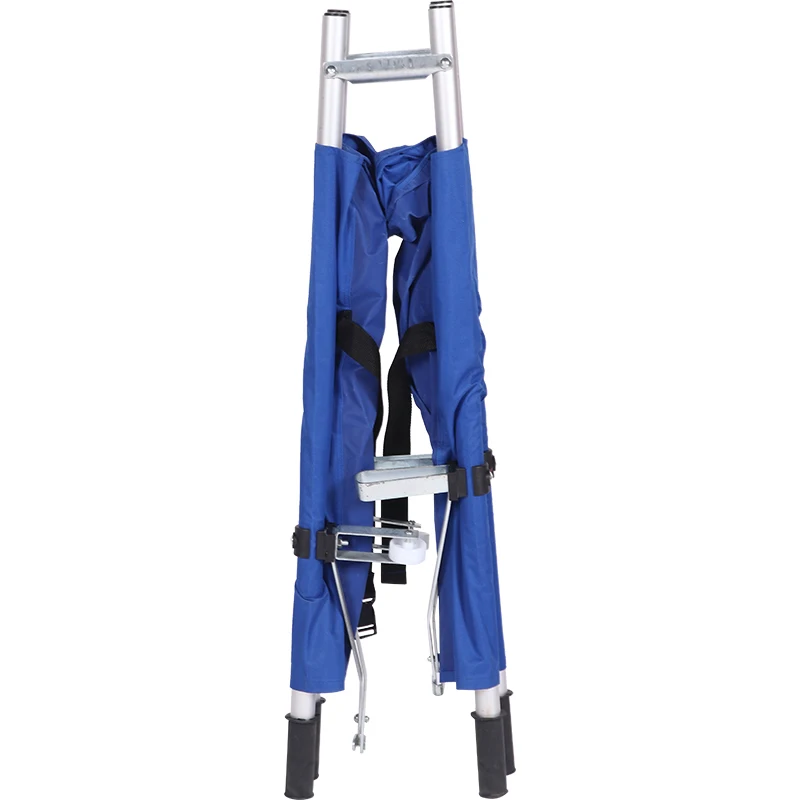 Factory made medical emergency stretcher bed thickened double folding stretcher
