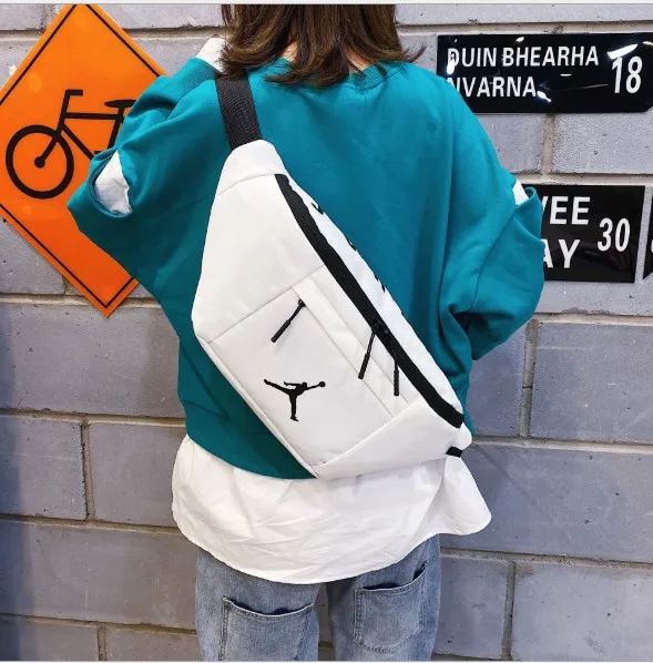 
Hot selling sports multi-functional pockets pay phone courier riding fanny pack running travel Hip Hop waist bag 