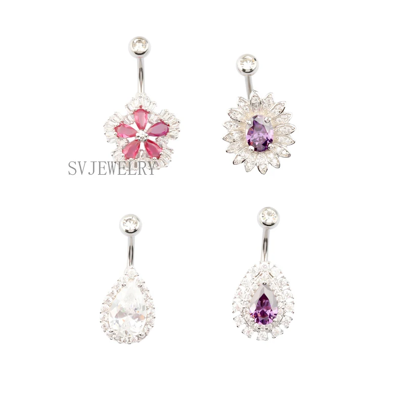 2024 China factory wholesale factory price threaded labret piercing jewelry steel stainless piercing jewelry