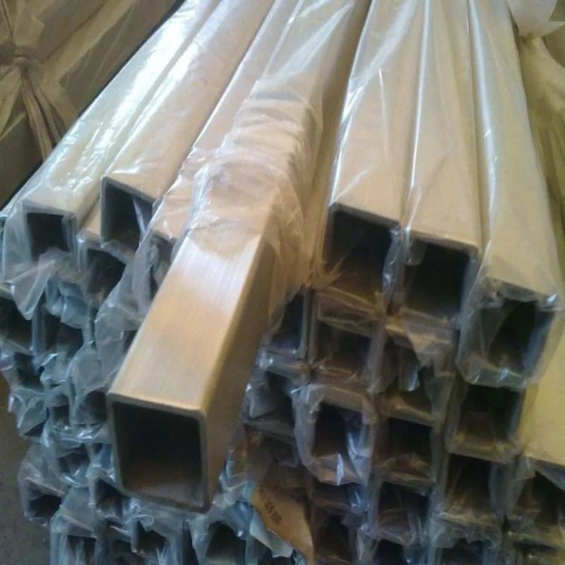 AISI Standard Material 201/202/204/316/316L/410S  No.1 NO.4 Surface Hot Rolled/Cold Rolled Stainless Steel Square Pipes