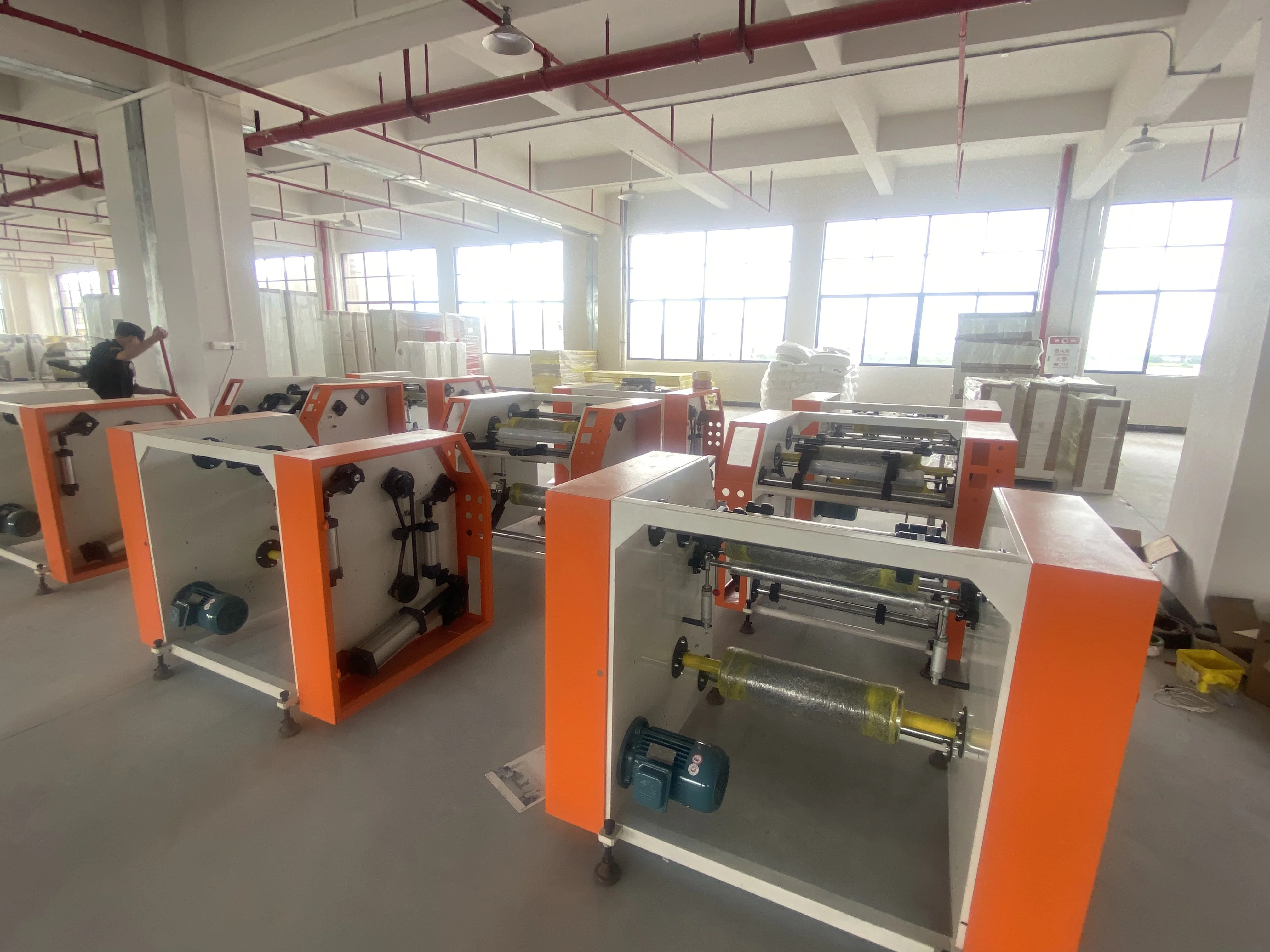 best seller XHD-500 semi-automatic slitter rewinder machine